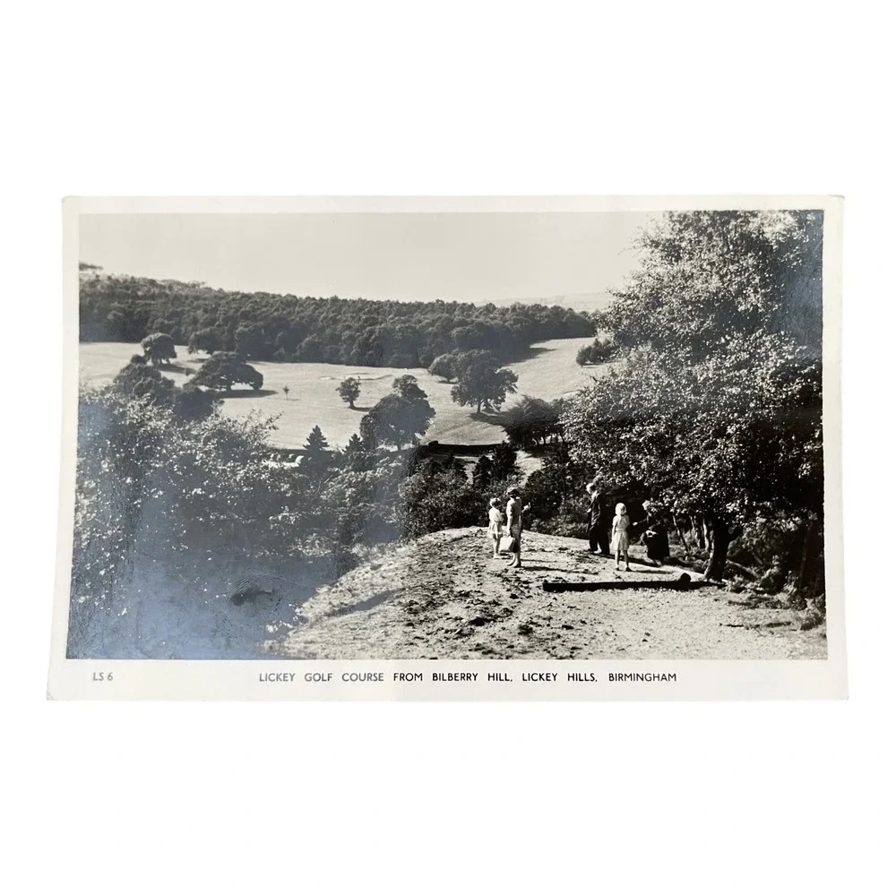 Vintage Postcard Lickey Golf Course Bilberry Hill Lickey Hills Birmingham UK